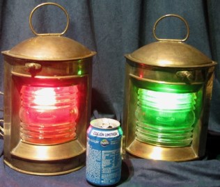 LAMPARAS BARCO BABOR ESTRIBOR 003